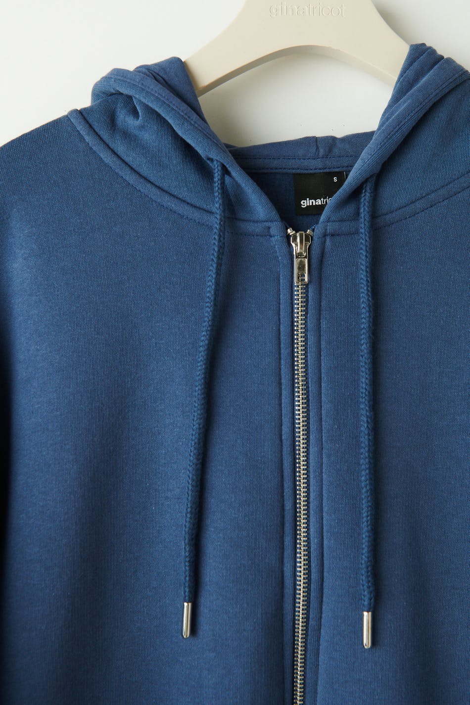 Oversized zip hoodie