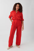 linen trousers