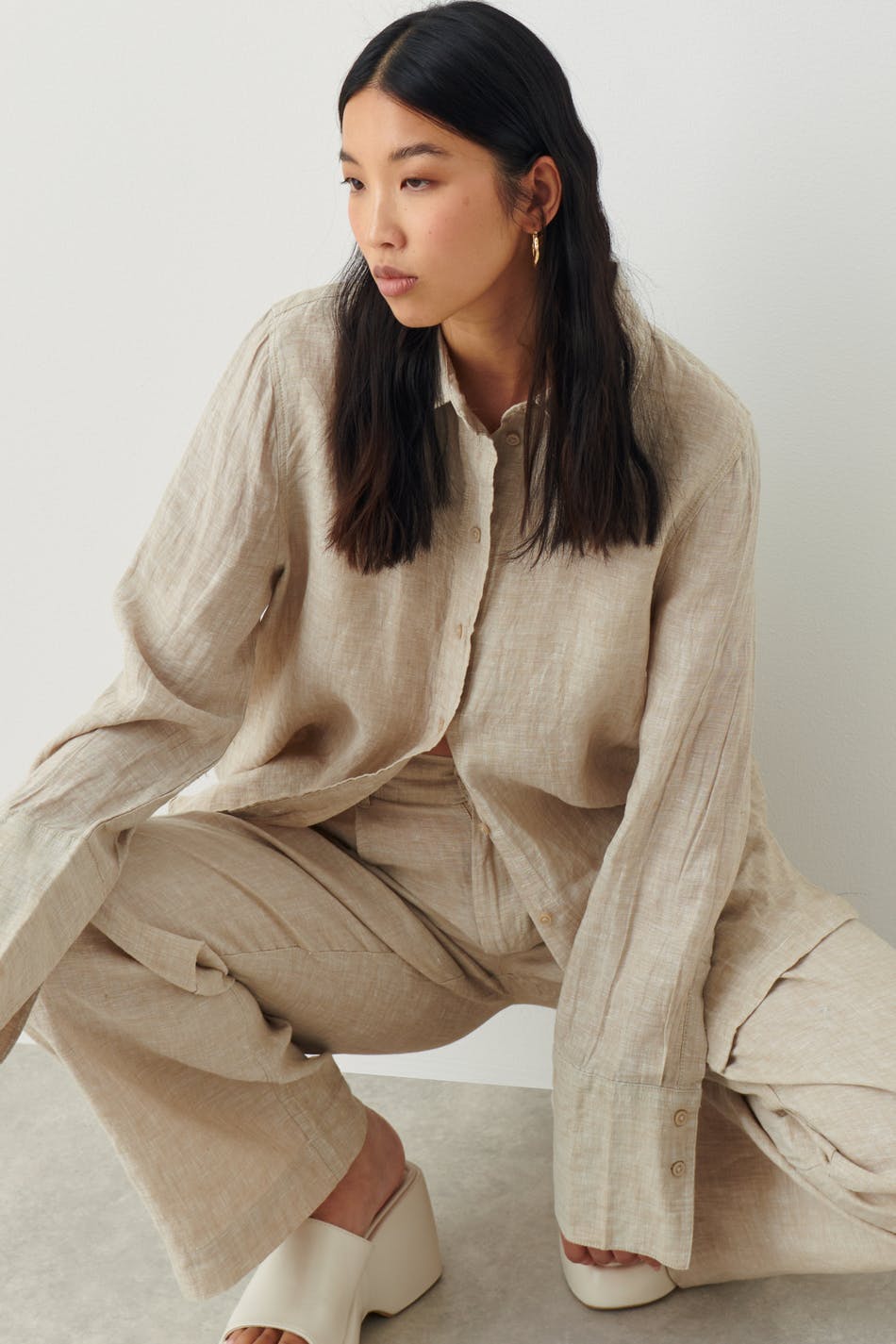 lovisa linen shirt