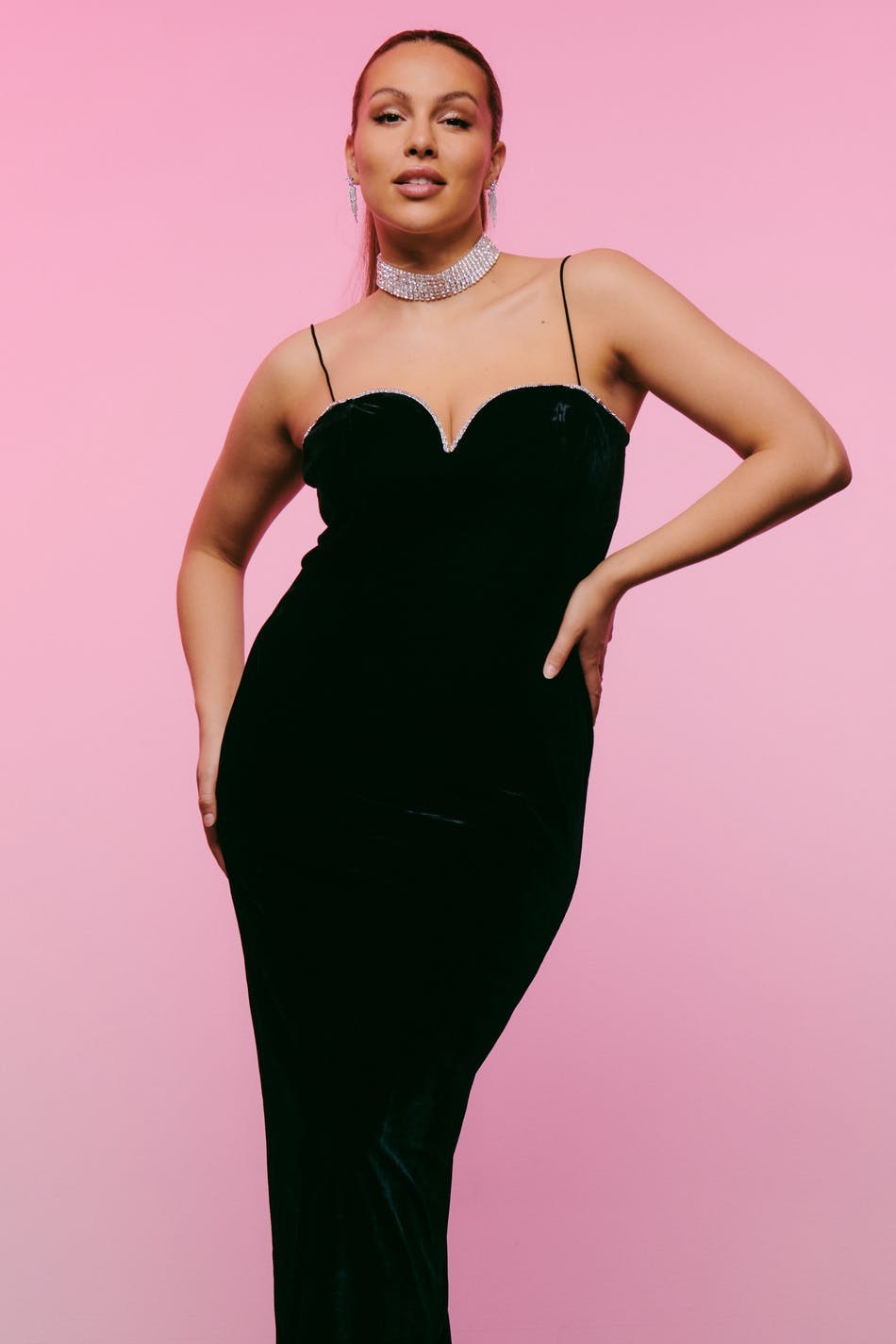 velvet dress