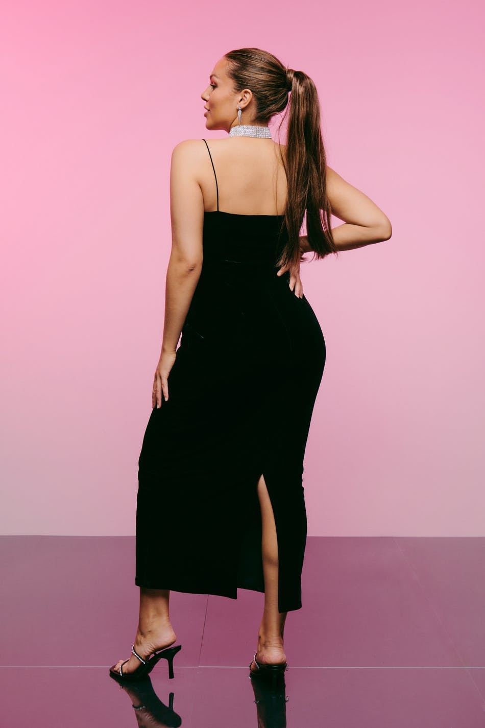 velvet dress