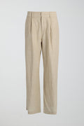 tall linen trousers