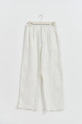 petite linen trousers