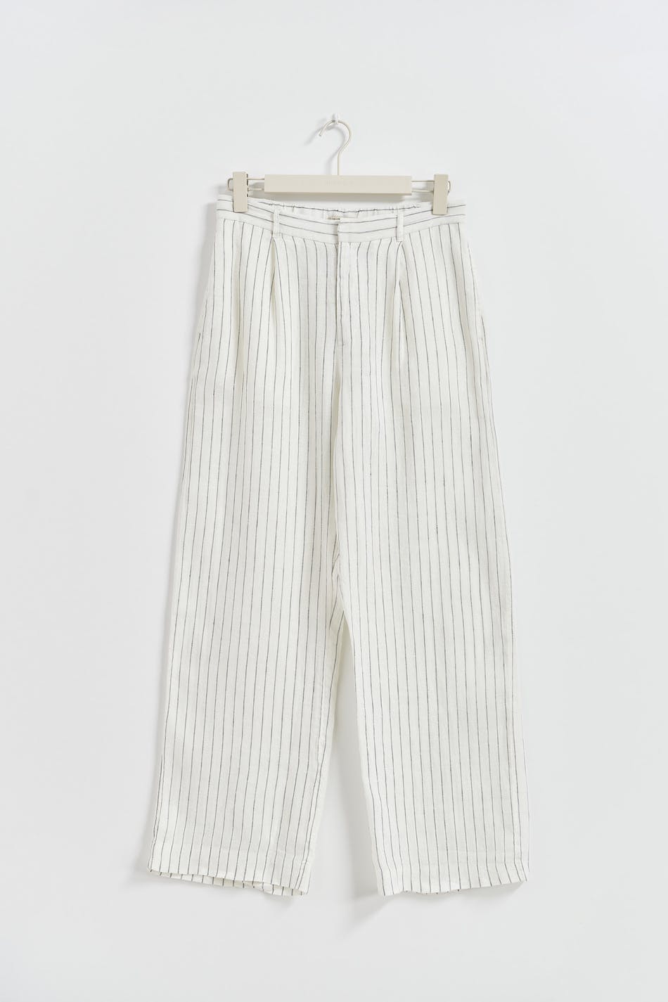 petite linen trousers