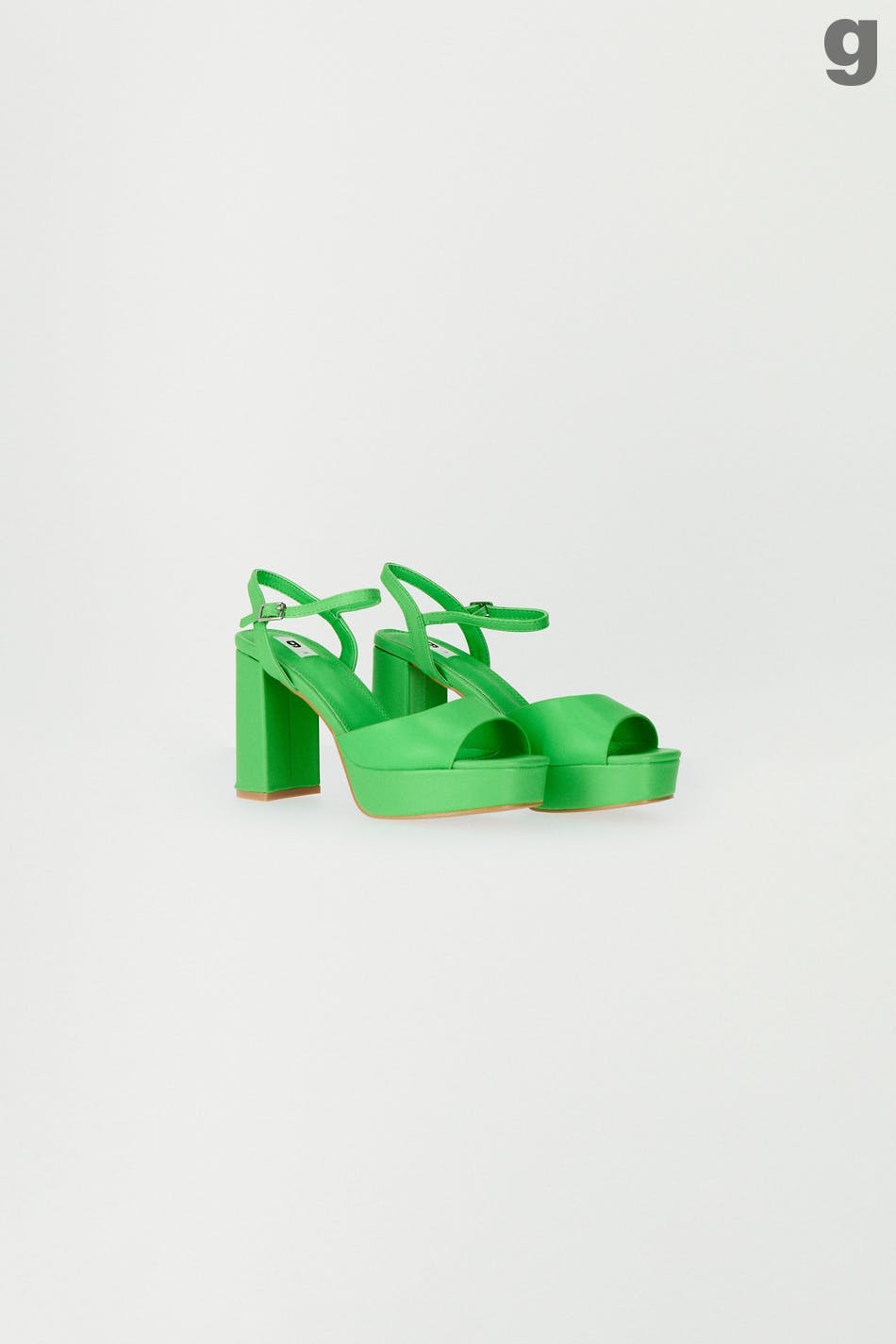 High heel platform sandals