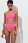 One shoulder bikini top