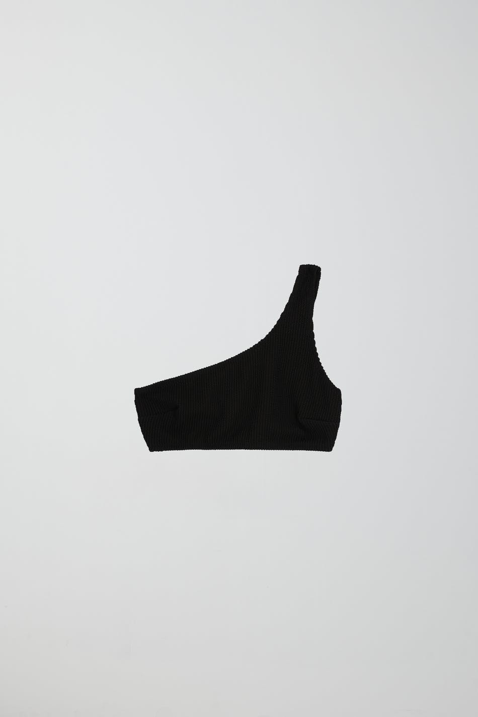 One shoulder bikini top