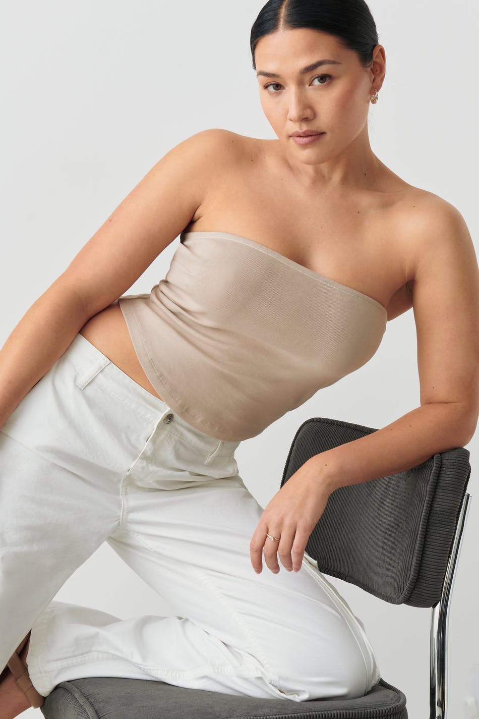 Stretch tube top