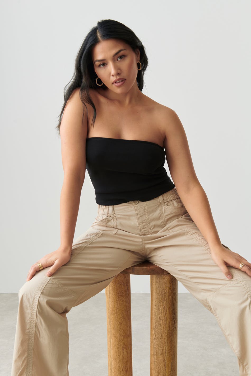 Stretch tube top