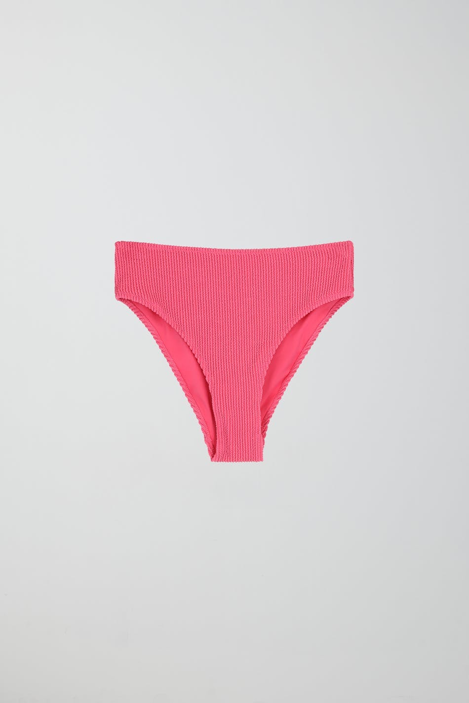 Shirred highwaist bikini brief