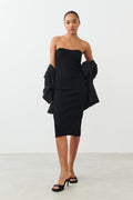 Knitted tube dress