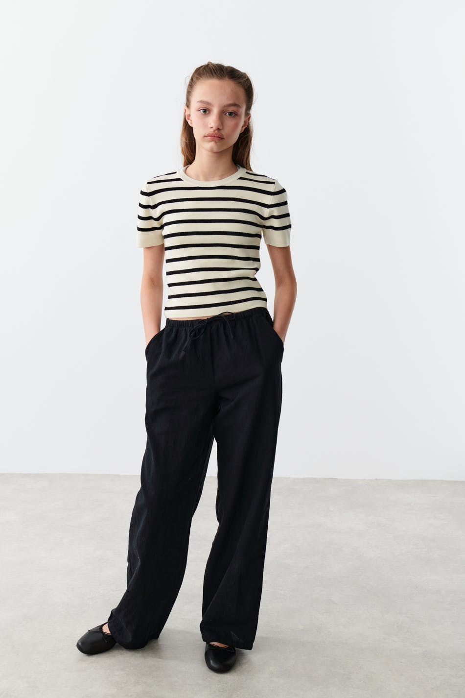 y linenmix trousers