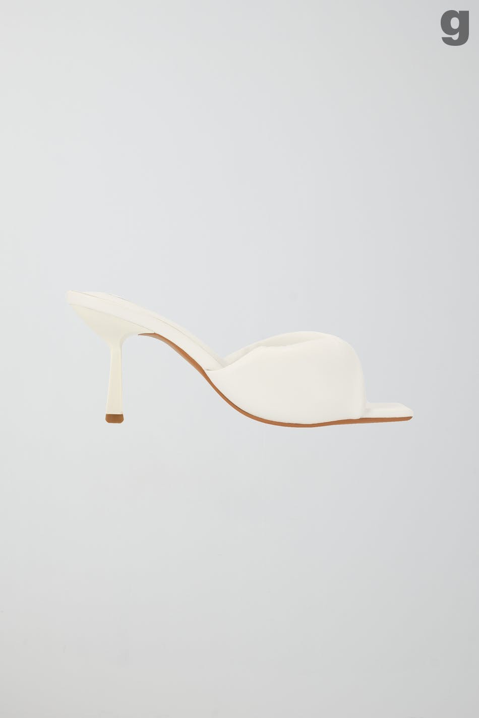 Twisted high heel sandals