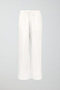 tall linen blend trousers