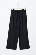 petite linen blend trousers