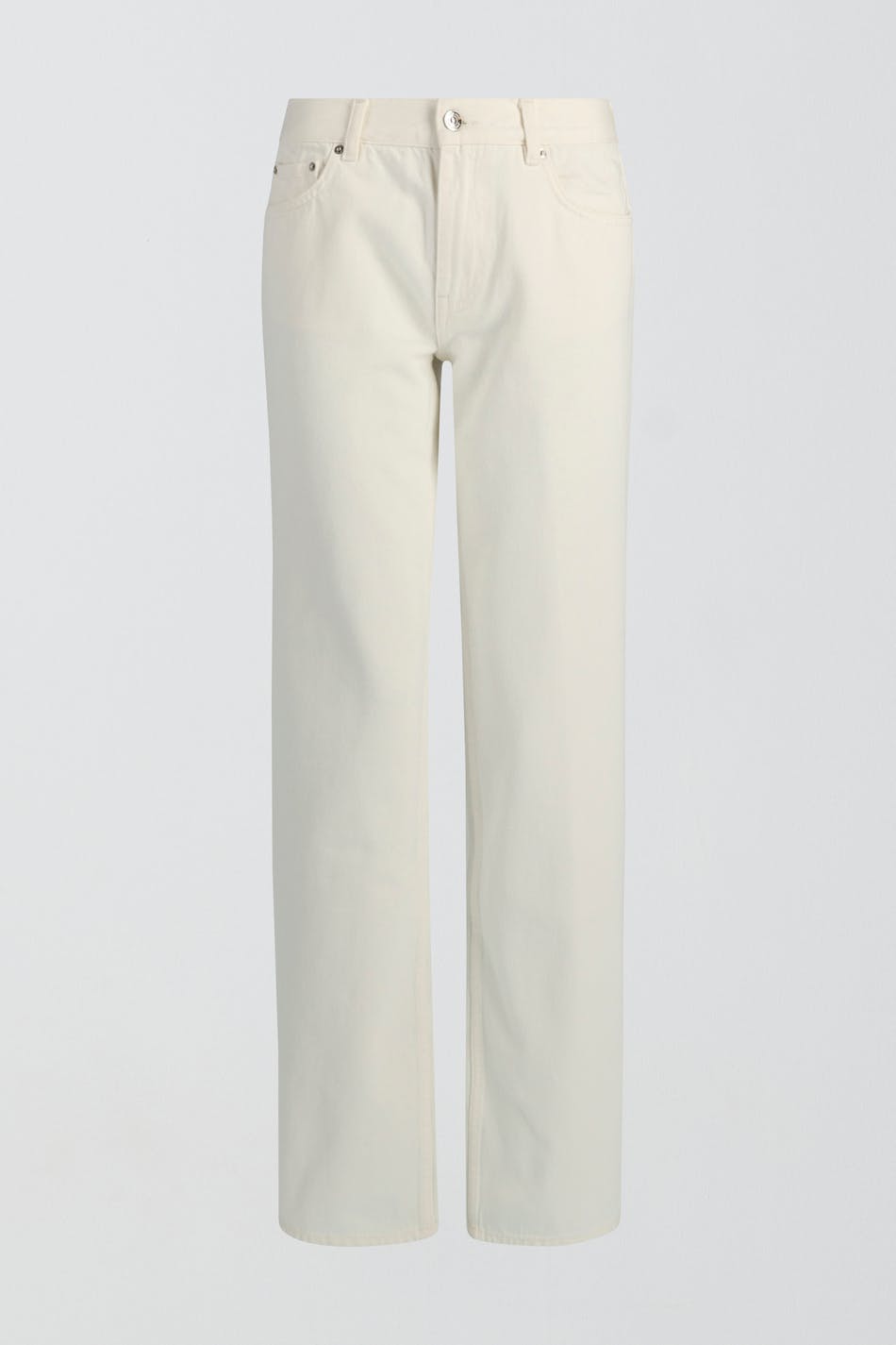 Low straight jeans