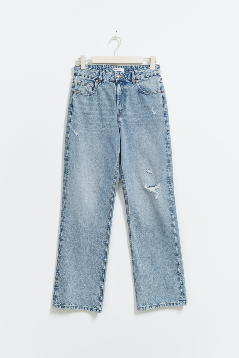 Straight high waist jeans