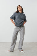 Chunky knitted sweater