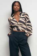 Sara mesh top