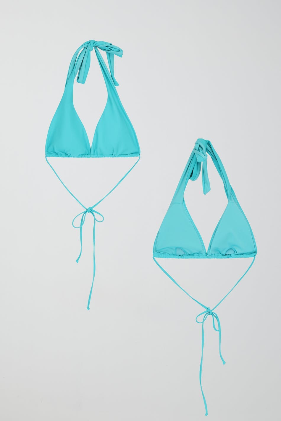 Halterneck bikini top