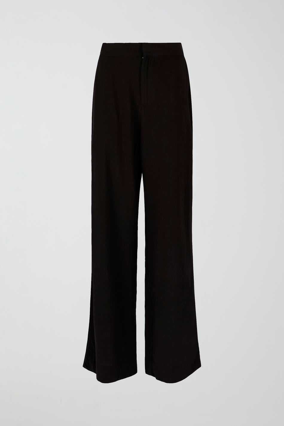 Relaxed viscose trousers