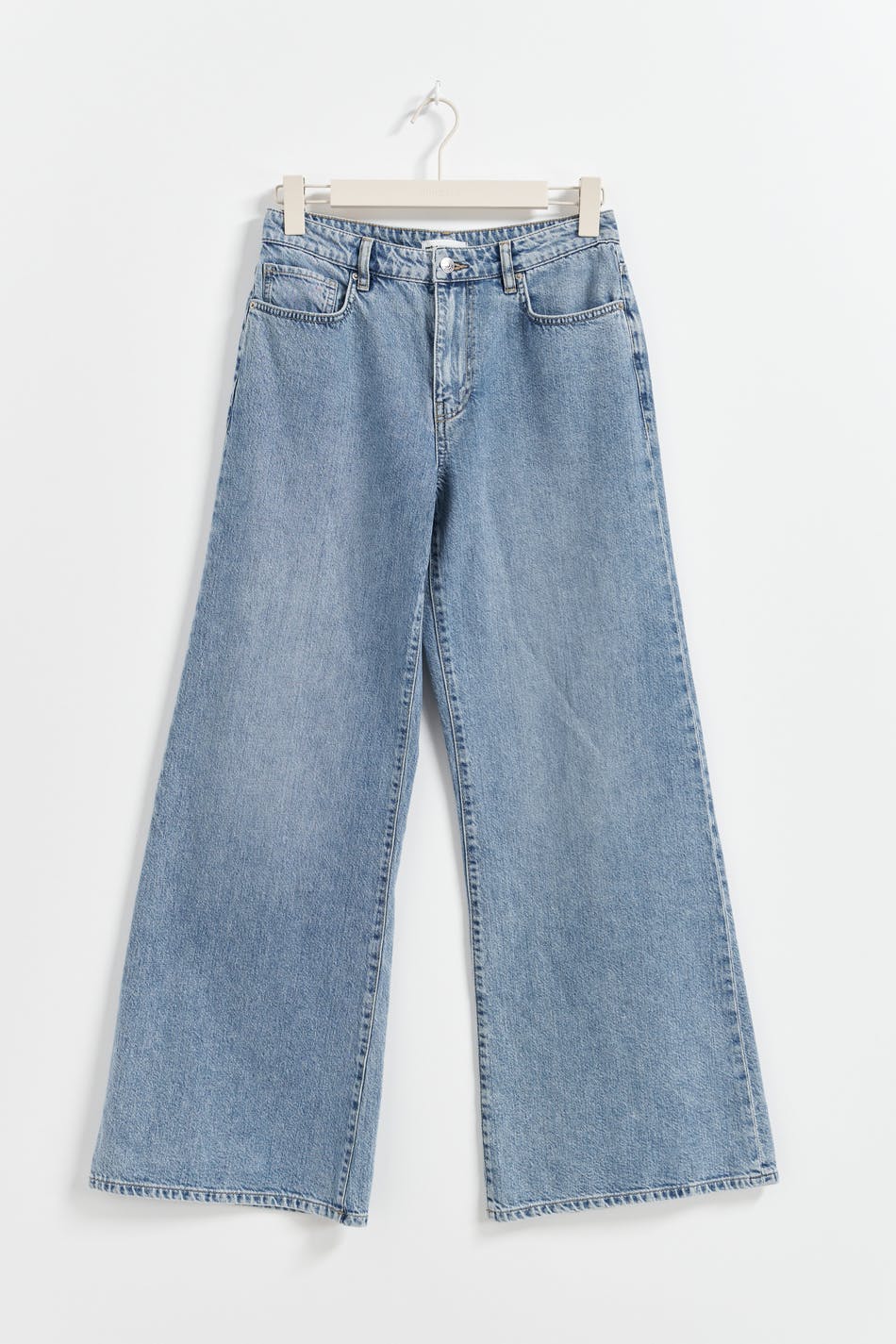 super wide jeans