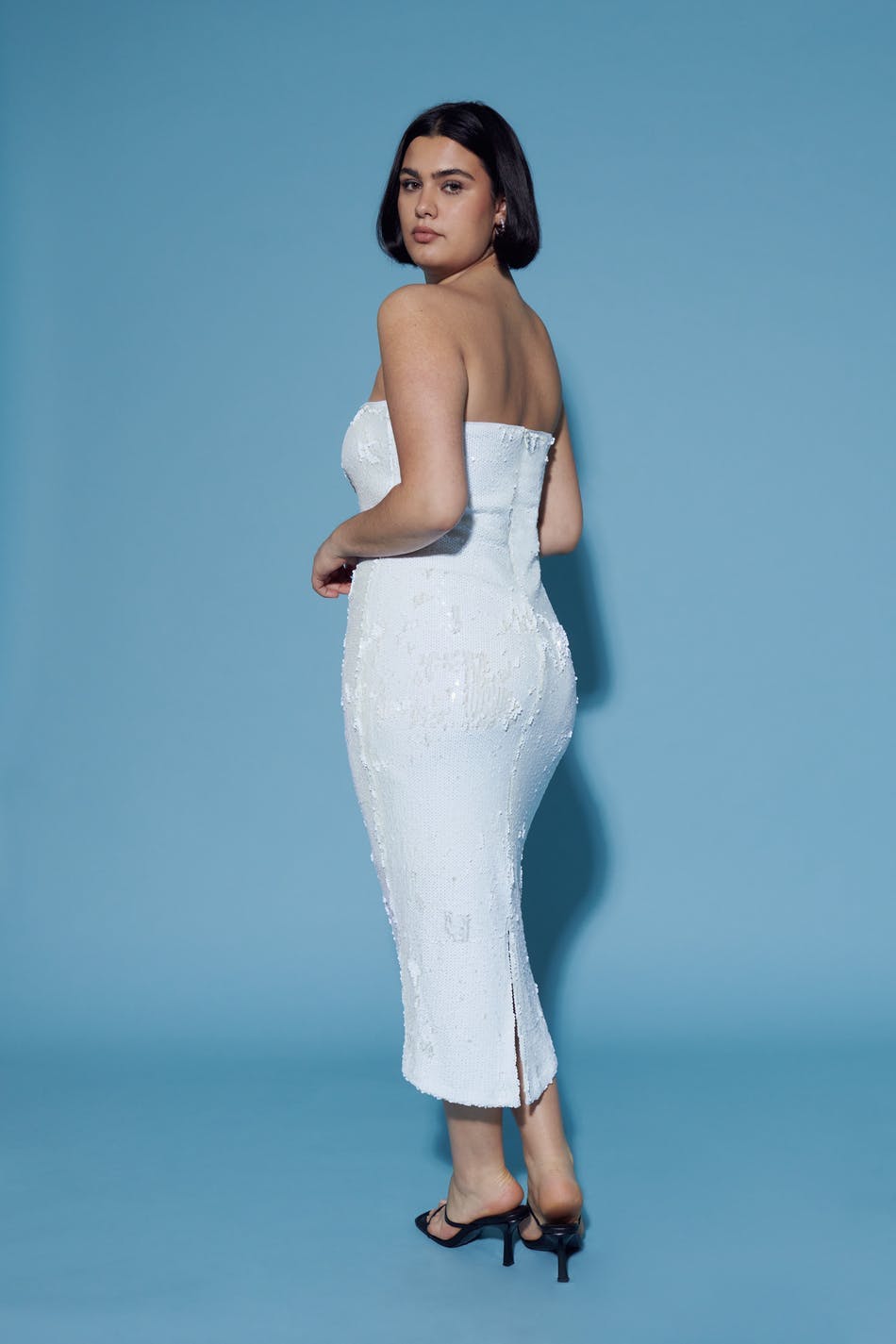 Sequin tube dress