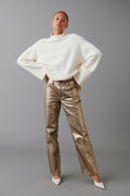 Metallic jeans