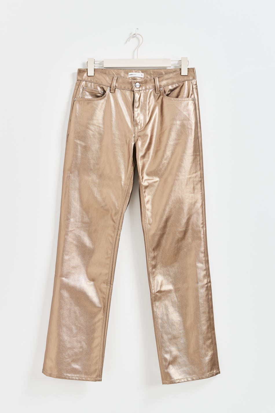 Metallic jeans