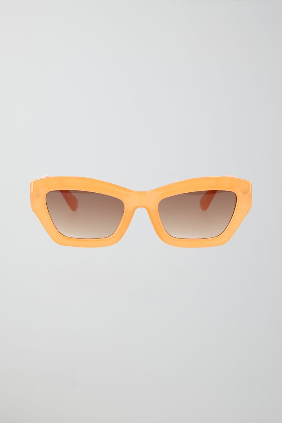 Chunky cateye sunglasses