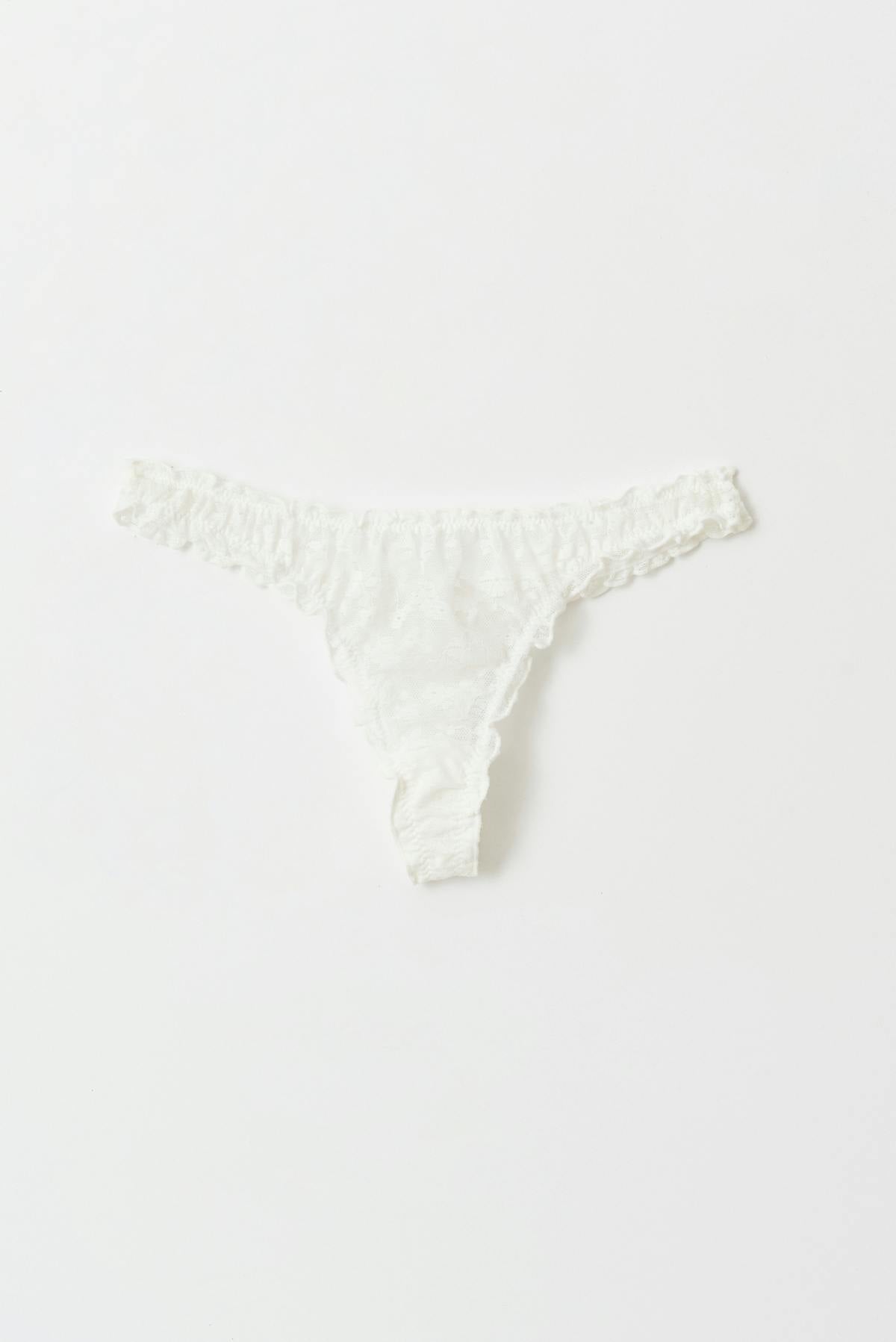 frill lace string