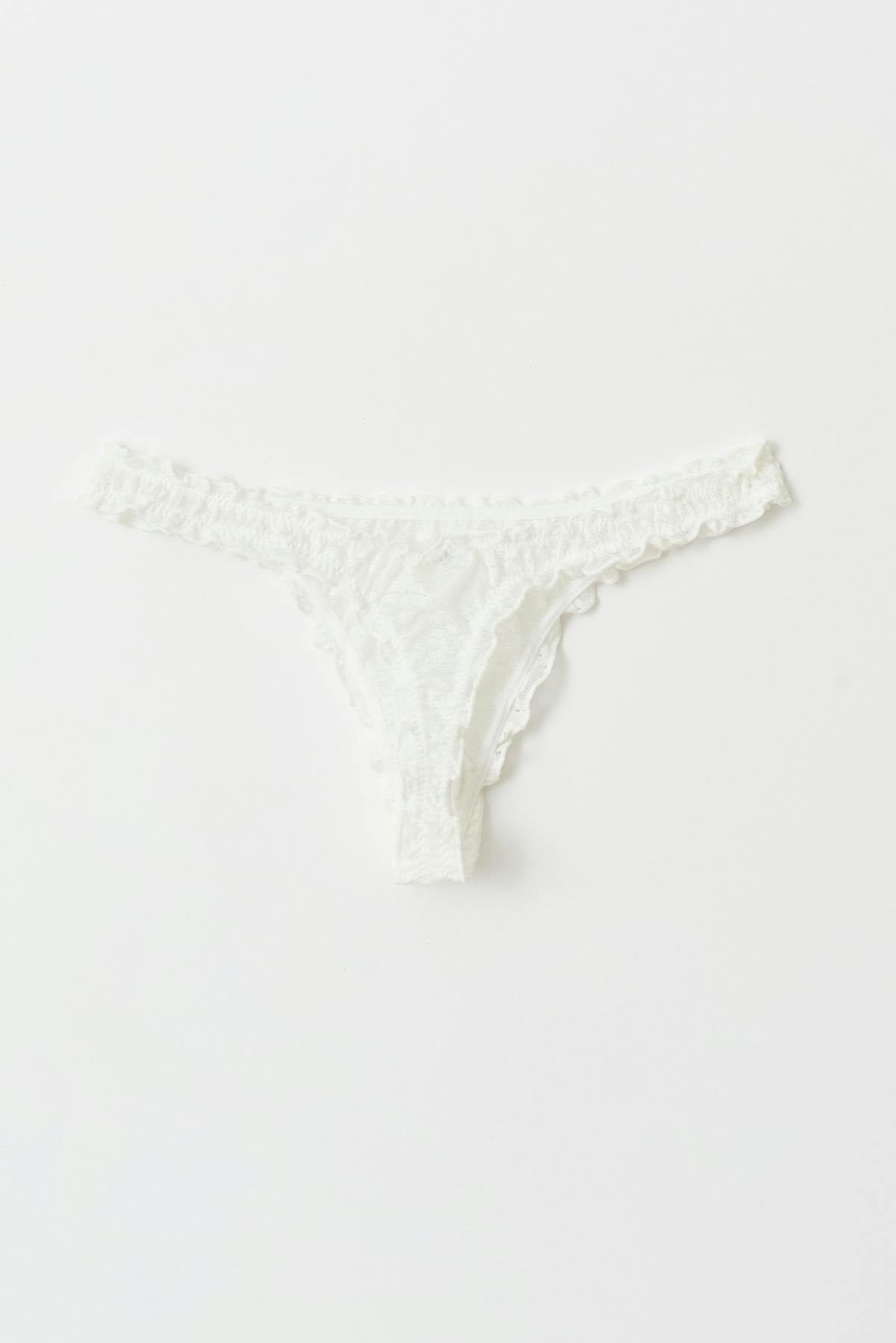 frill lace string