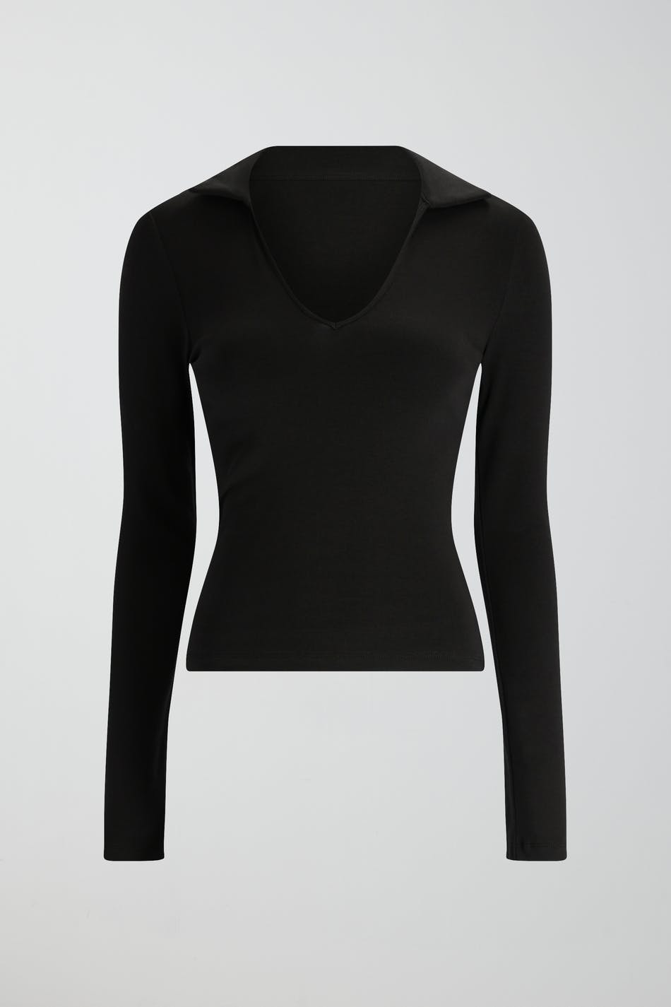 V-neck collar top
