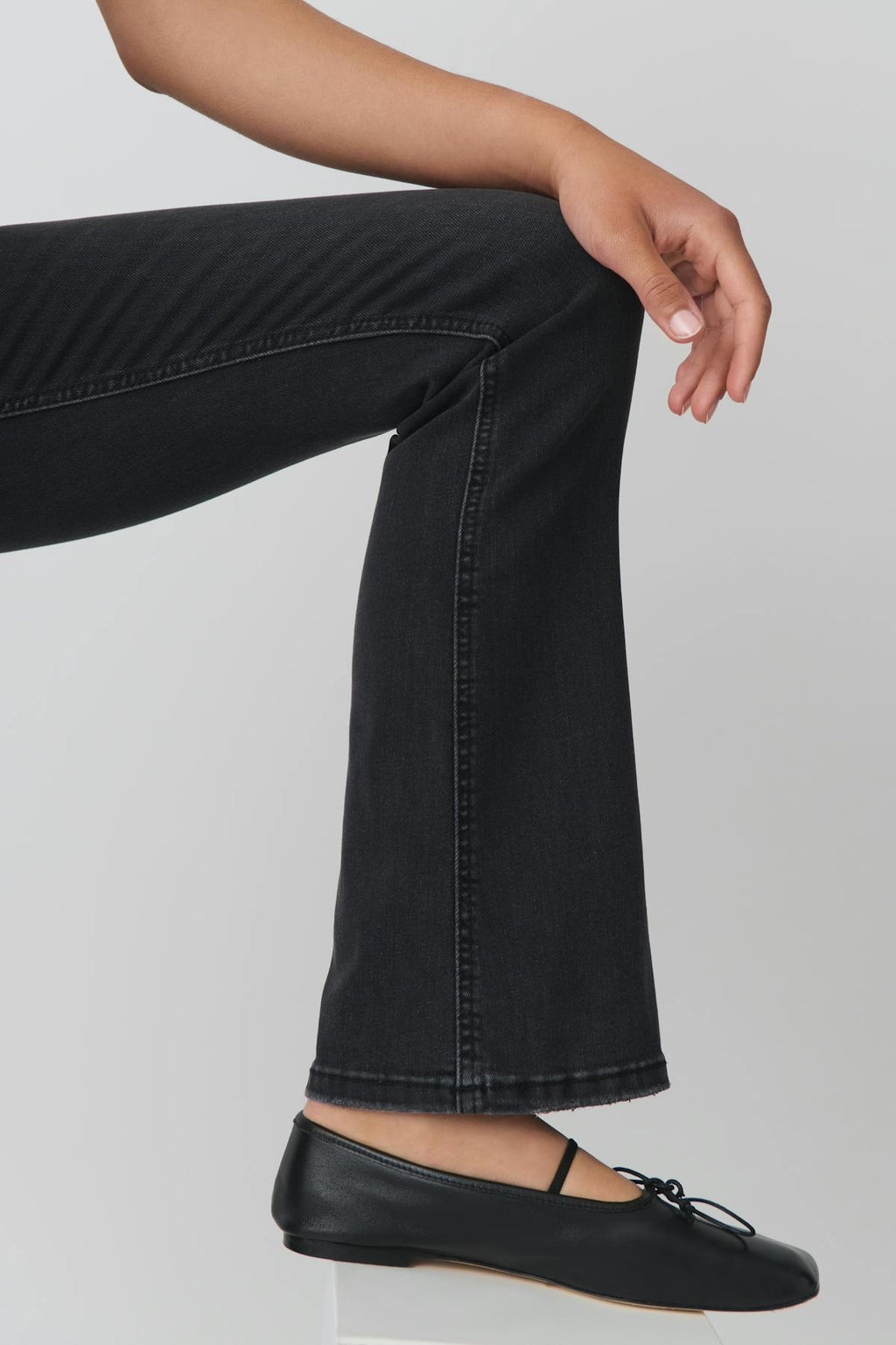 Low waist bootcut jeans