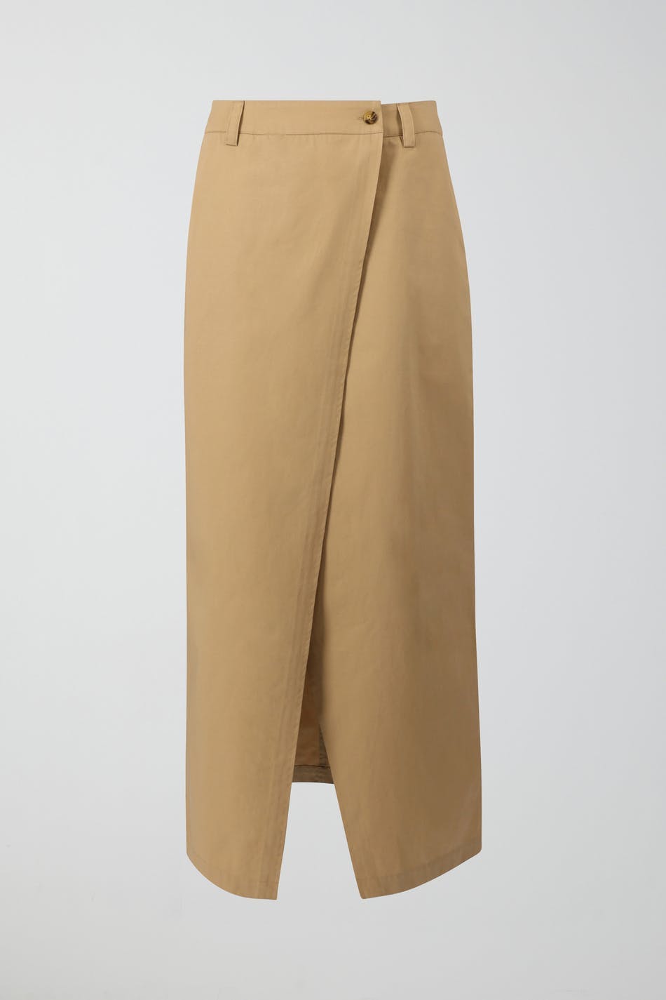 Long chino skirt