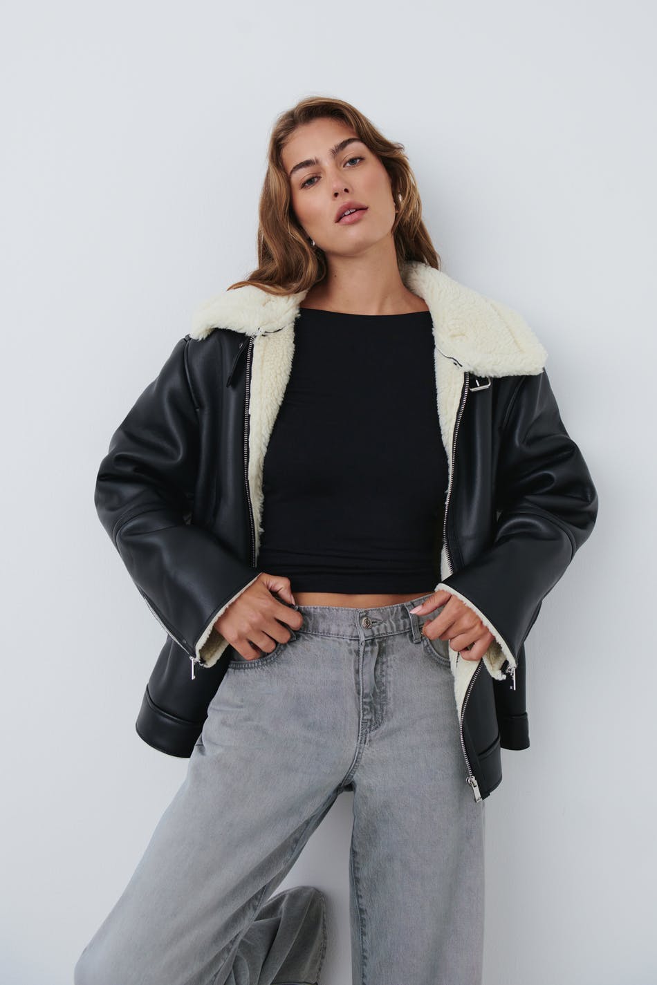 Shearling jacket