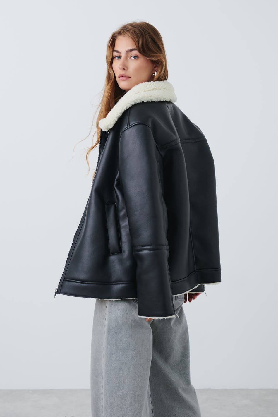 Shearling jacket