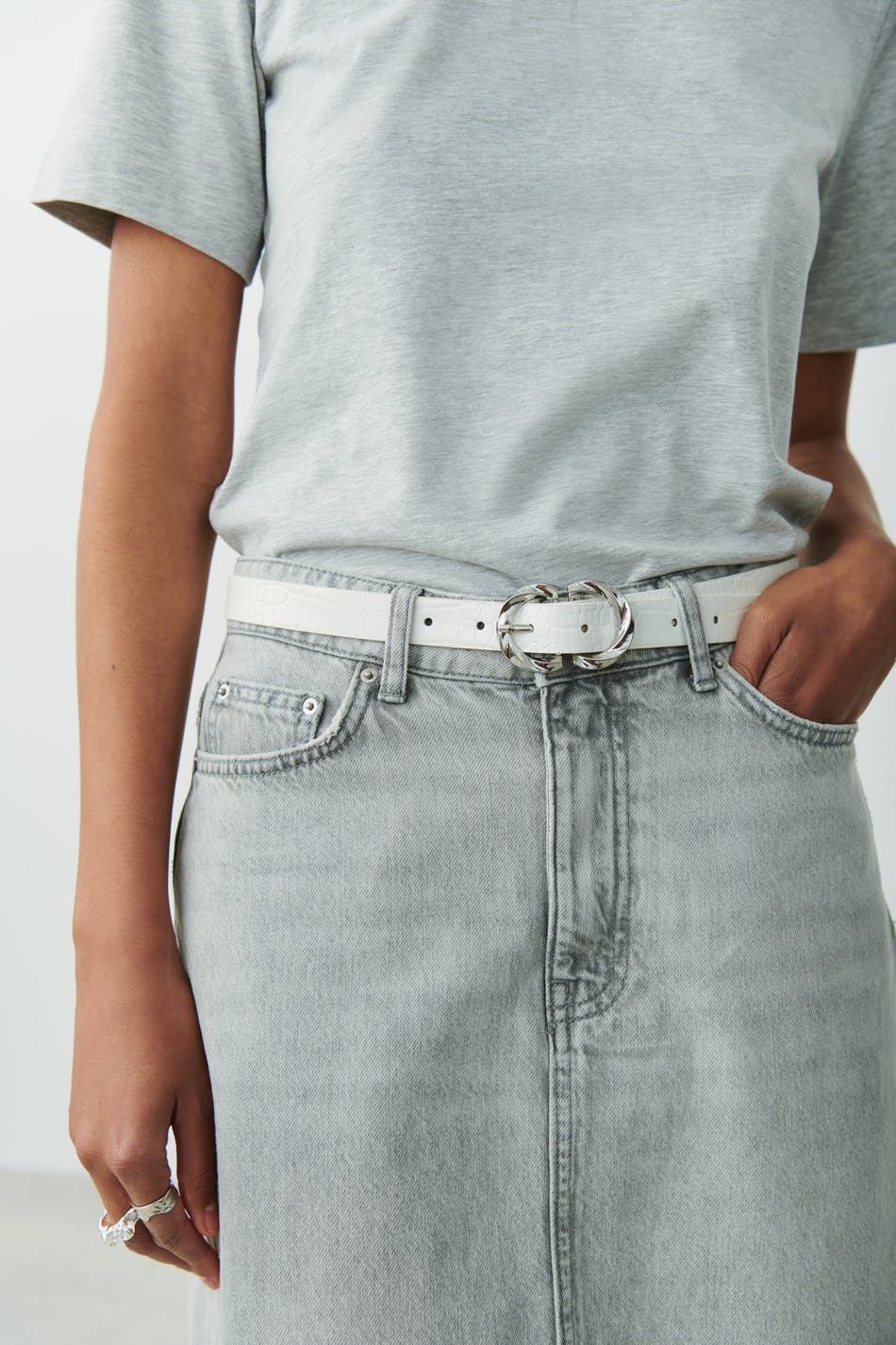Metal buckle belt