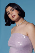 Sequin tube top