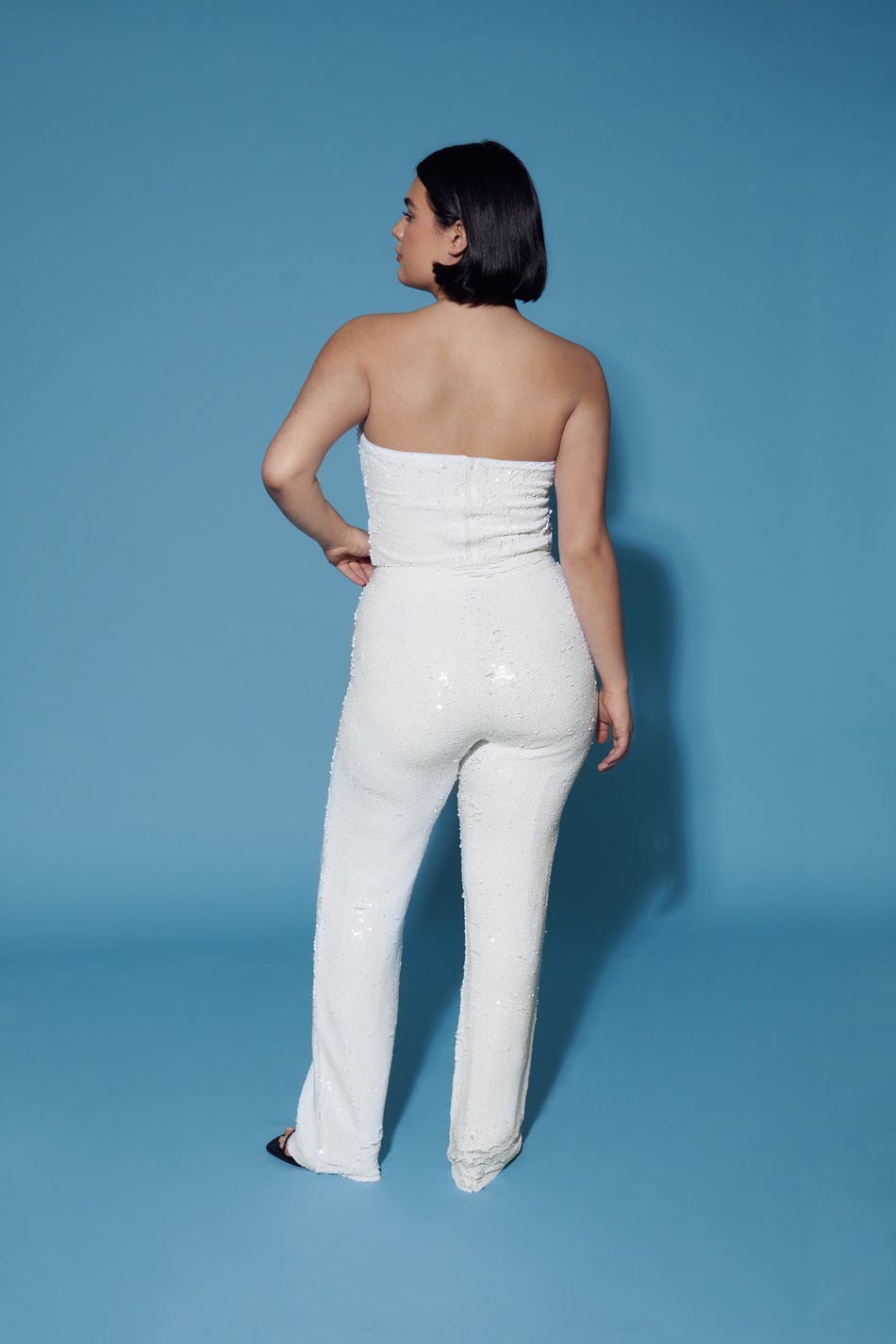 Sequin trousers