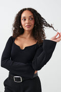 Knitted top