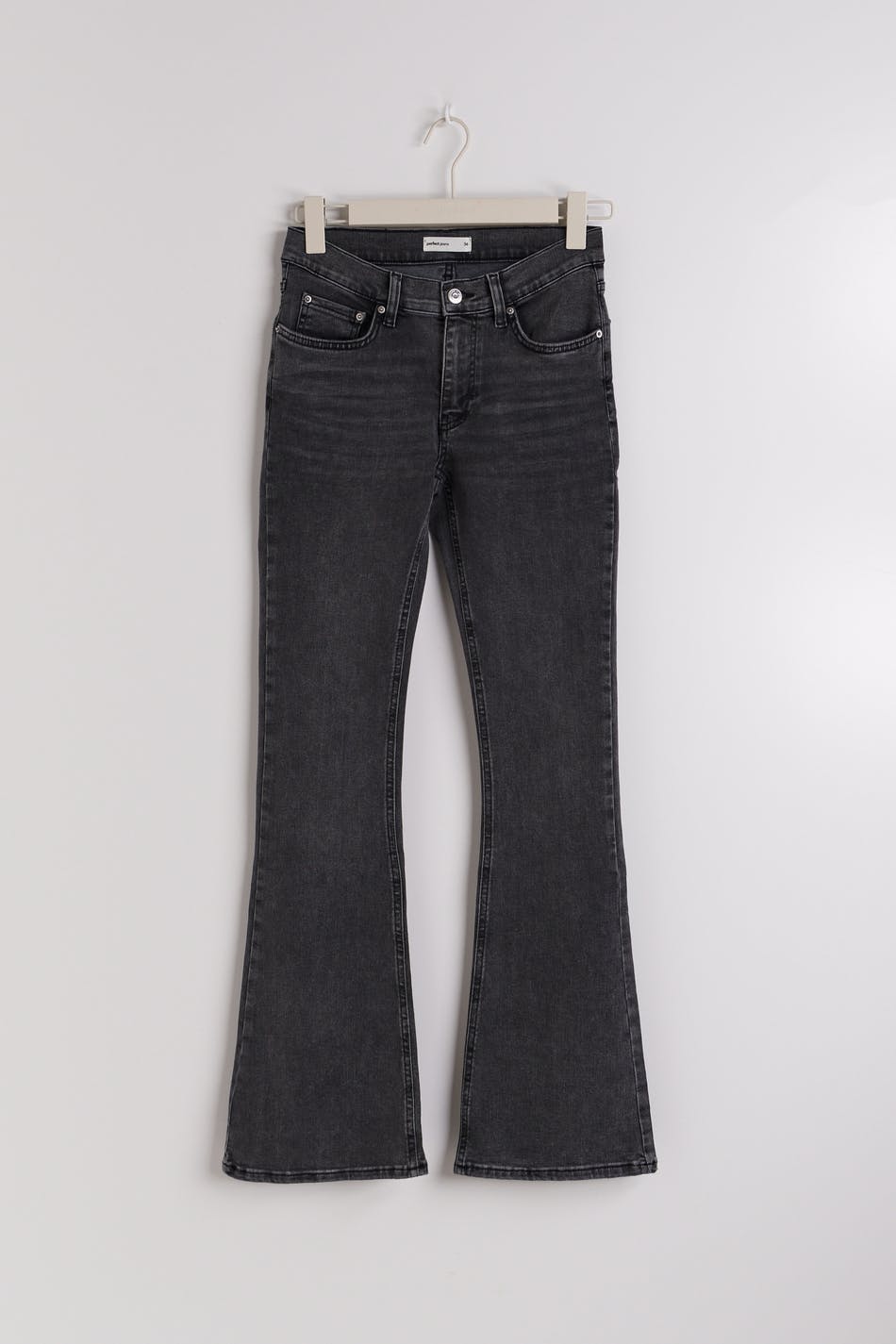 Low petite bootcut jeans