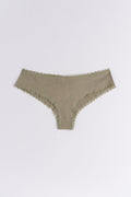 Cotton ruched brazilian