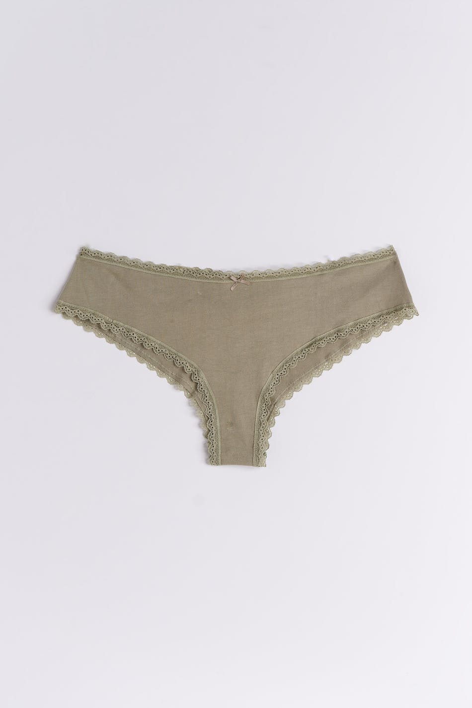 Cotton ruched brazilian