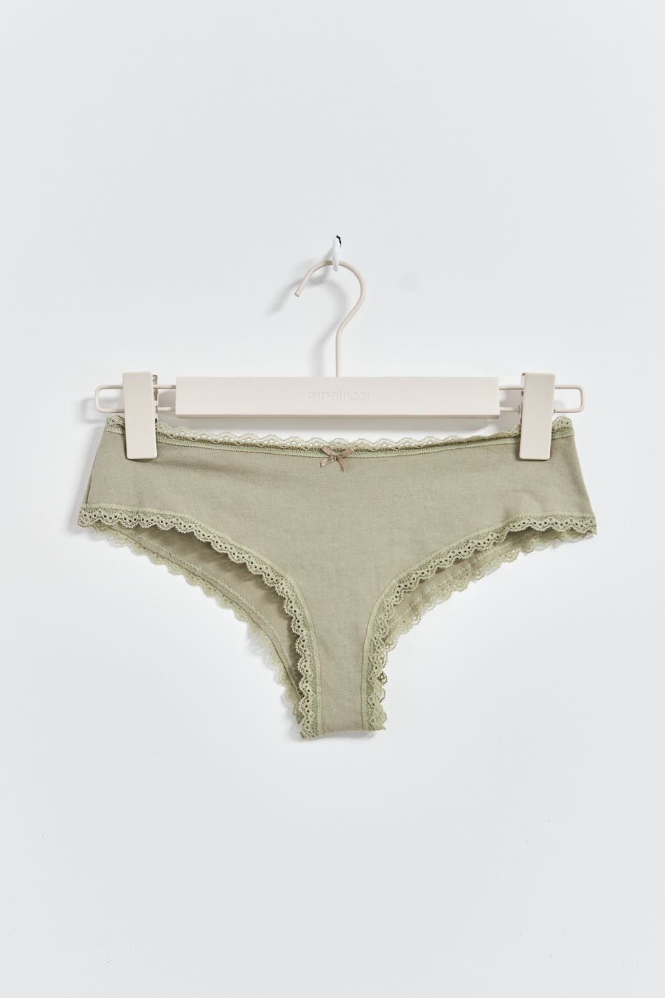 Cotton ruched brazilian