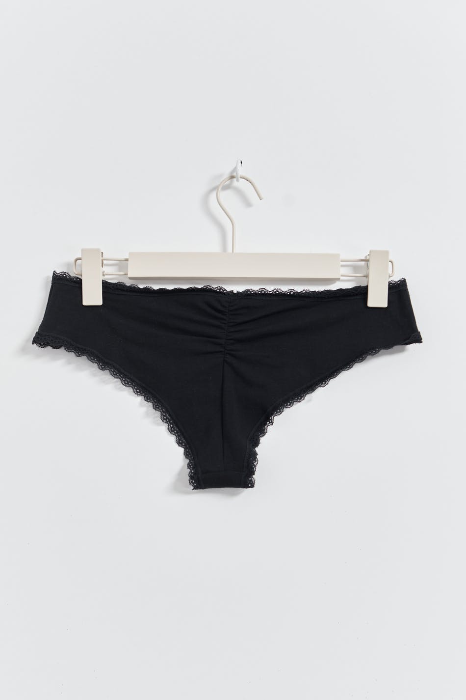Cotton ruched brazilian