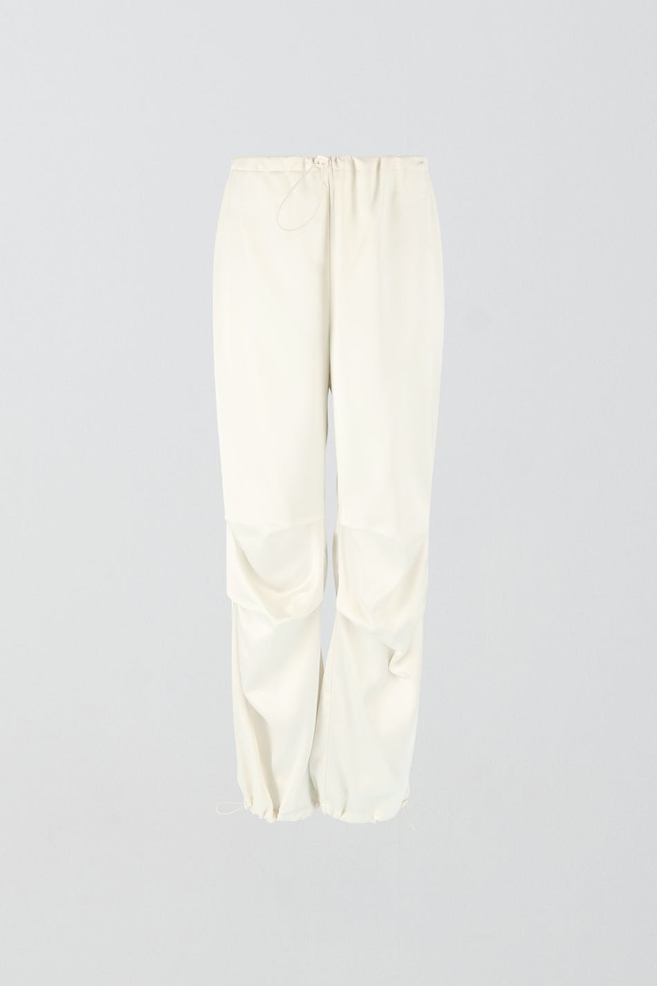 Parachute satin trousers