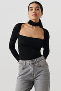 longsleeve choker top