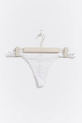 rhinestone lace thong