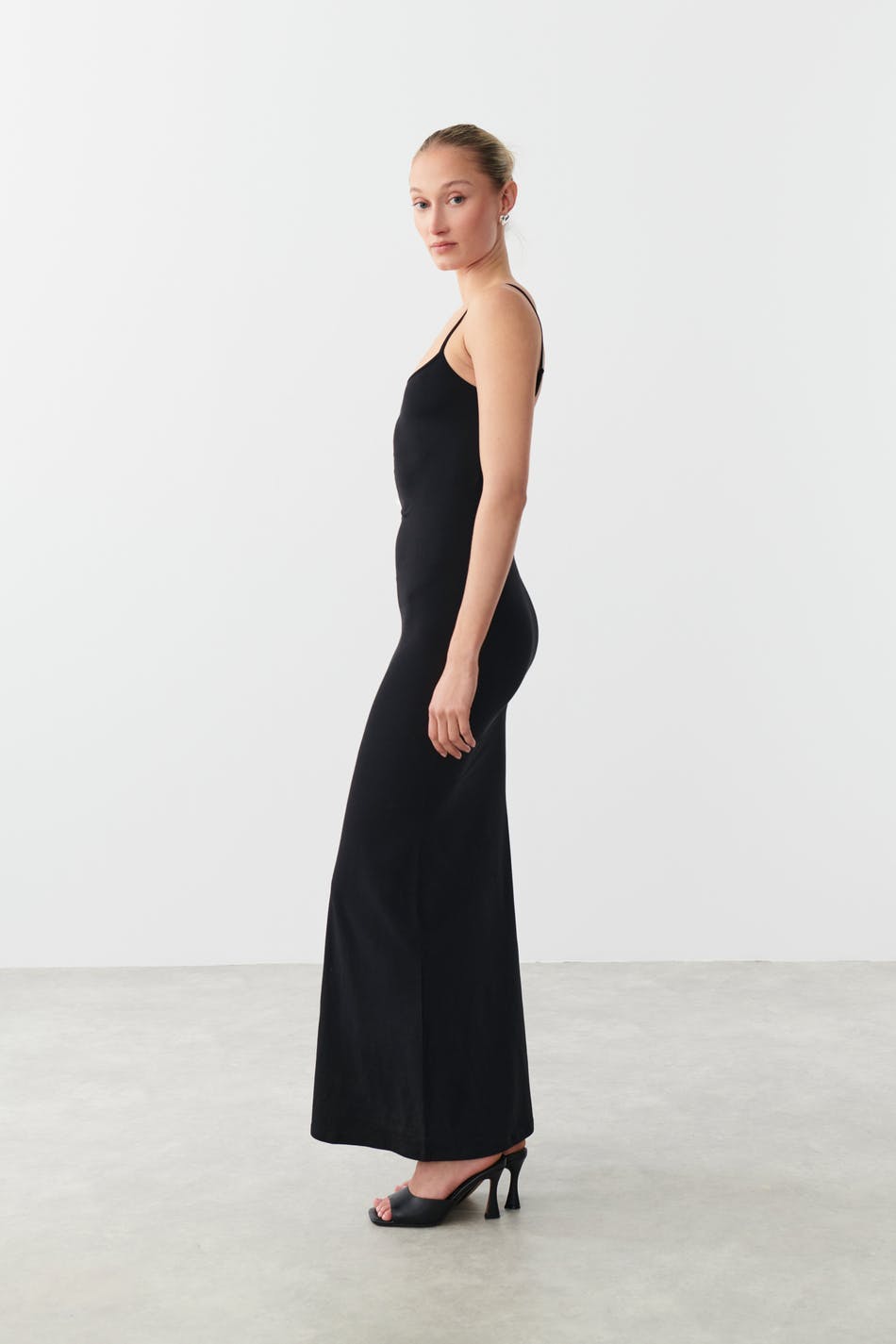 Maxi slip dress